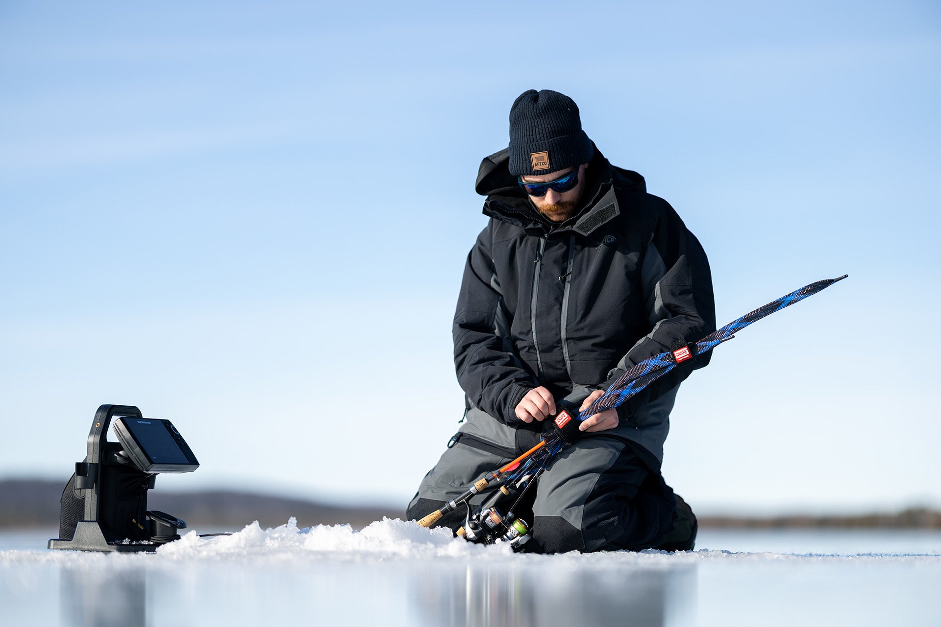 Ice Fishing Rod Glove