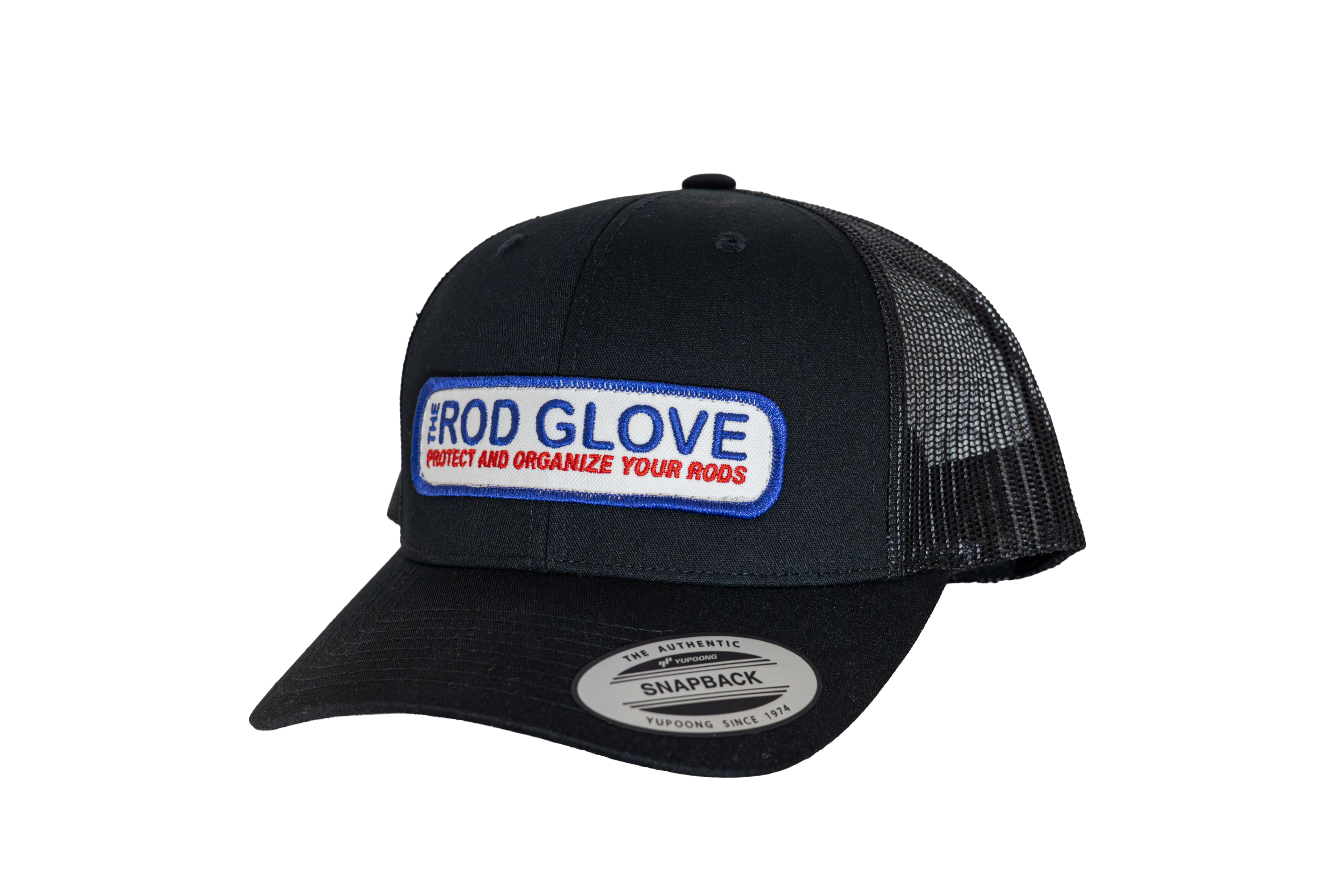 Rod Glove Branded Trucker Hat Black