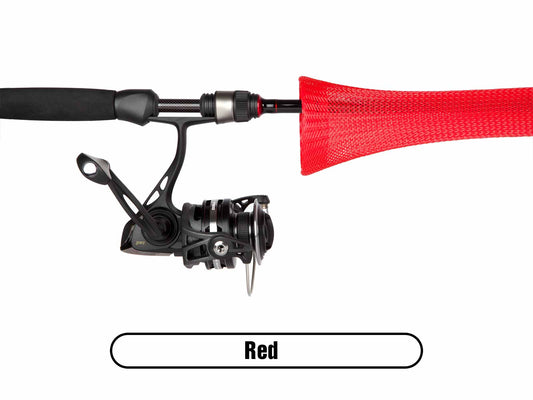 10 PCs 30mm Width Cloth Fishing Pole Decor Carp Casting Fishing Rod Bag Rod  Sock